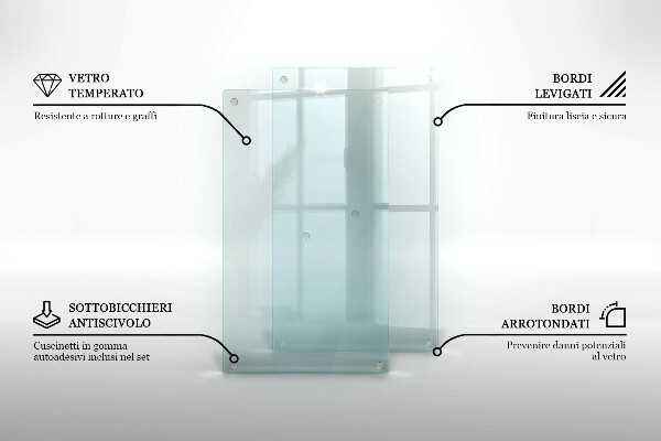 Glasbrett Transparent