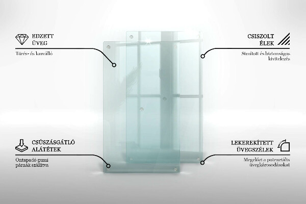 Glasbrett Transparent