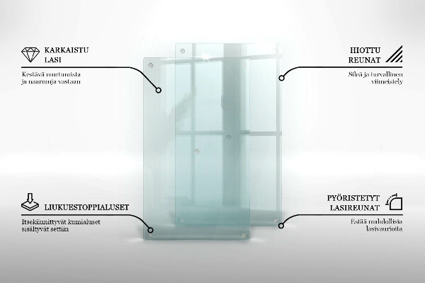 Glasbrett Transparent