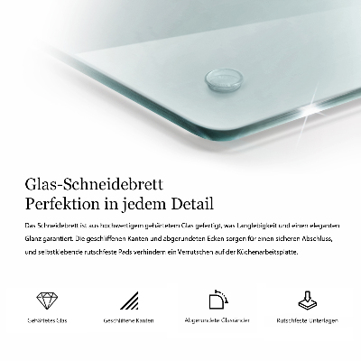 Glasbrett Transparent
