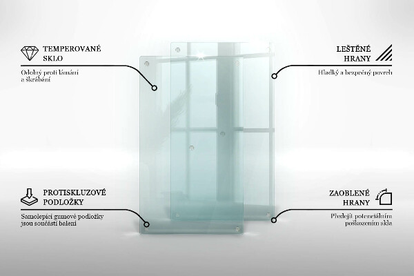 Glasbrett Transparent