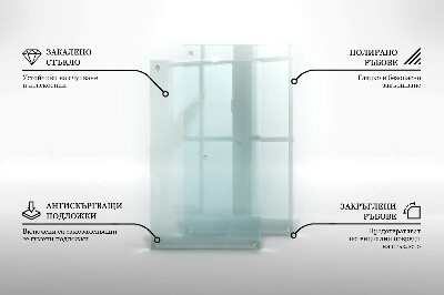 Glasbrett Transparent