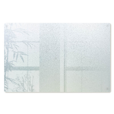 Schneidebrett glas Rechteckig halbtransparent