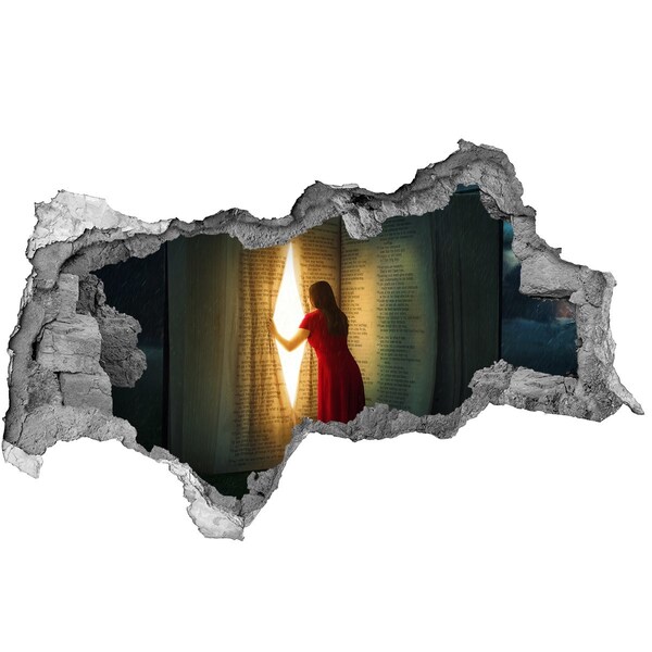 3D Wandtattoos Mauerdurchbruch Ein Loch in der Realität