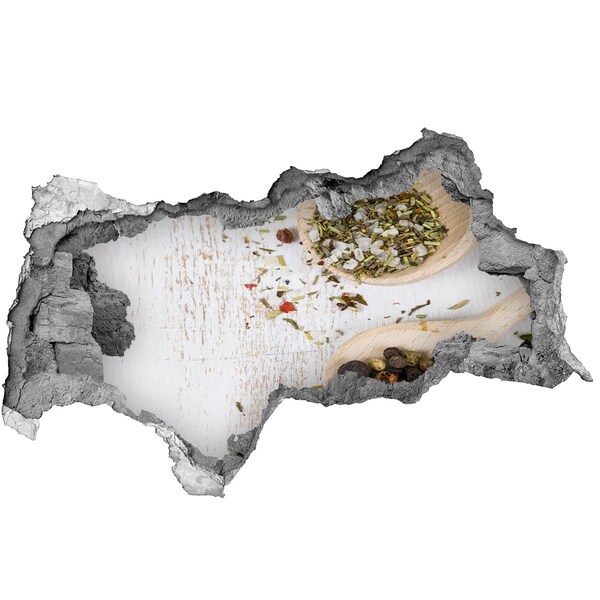 Wandtattoos Mauerdurchbruch Gewürzexplosion