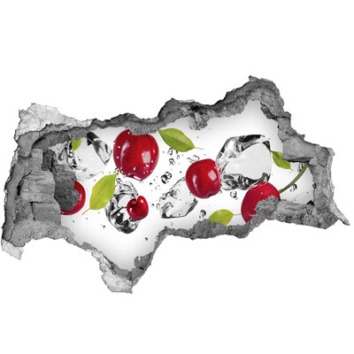 Wandtattoos Mauerdurchbruch Früchte im Eis