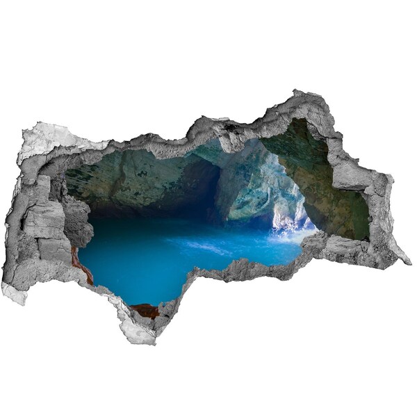 Wandtattoos Mauerdurchbruch Bucht in der Höhle