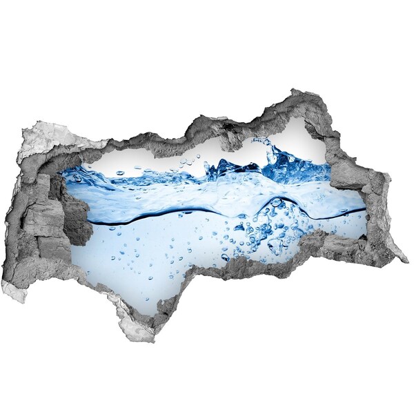 Wandbilder 3D Mauerdurchbruch Unterwasserwelt