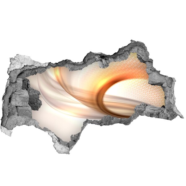 Mauerdurchbruch Aufkleber Modernes Interieurdesign