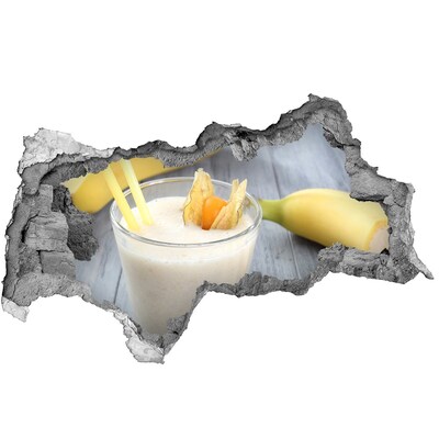 Wandbilder 3D Mauerdurchbruch Hole in the Wall Fruit Cocktail