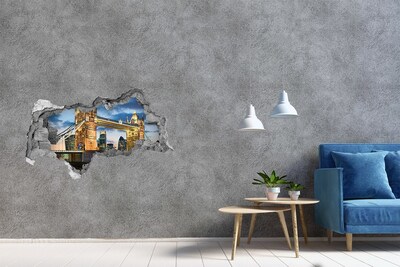 Mauerdurchbruch Aufkleber Tower Bridge in London