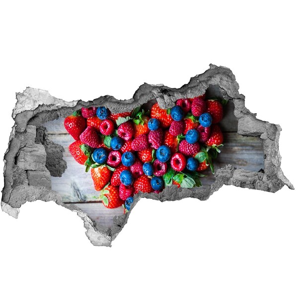 Mauerdurchbruch Aufkleber Fruchtparadies