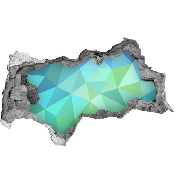 Wandtattoos Mauerdurchbruch Virtuelles Loch in der Wand