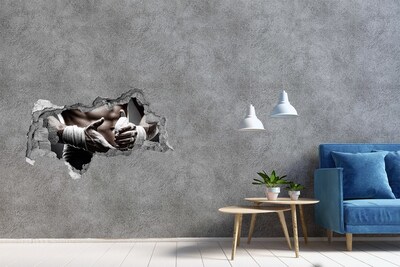 Wandtattoos Mauerdurchbruch Kampfsportmeister