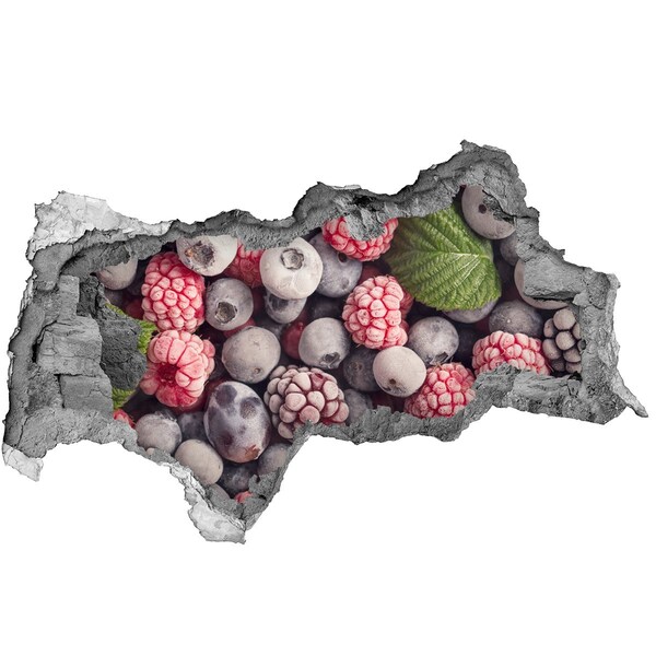 Mauerdurchbruch Aufkleber Ein fruchtiges, verstecktes Paradies