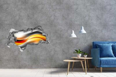 Wandbilder 3D Mauerdurchbruch Ein Durchbruch bei den Farben im Beton