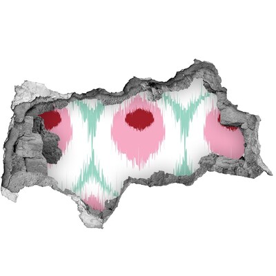 3D Wandtattoos Mauerdurchbruch Klangillusion aus Beton