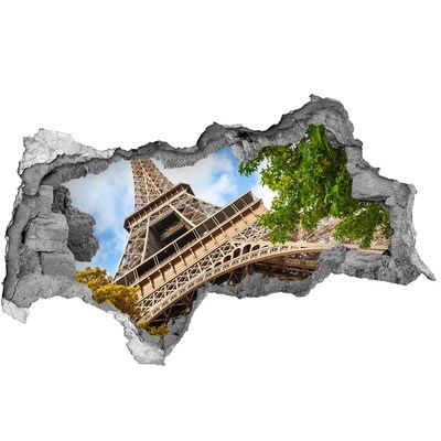 3D Wandtattoos Mauerdurchbruch Der Eiffelturm in Paris