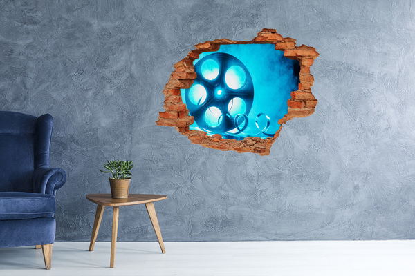 Wandtattoos Loch Kino in Aktion