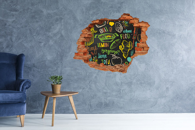 Wandtattoos Loch in der Wand Kücheninspirationen