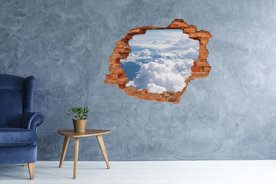 Wandtattoos Loch Wolken am Himmel