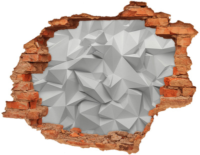 Wandbilder 3D Mauerdurchbruch Modernes kleines Lokal