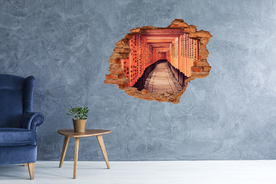 3D Loch Aufkleber Fushimi Inari Schrein