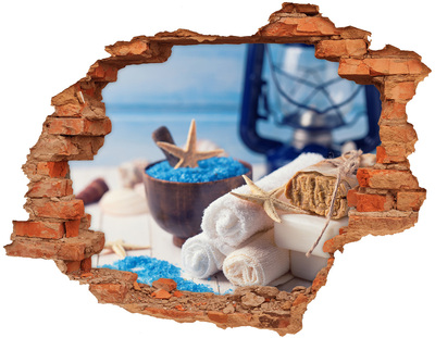 Wandtattoos Loch Entspannen Sie sich im Spa am Meer