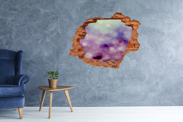 Wandtattoos Loch Buntes Loch in der Wand