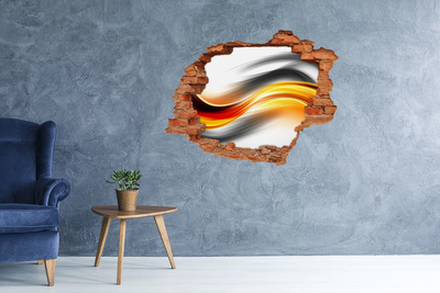 Wandbilder 3D Mauerdurchbruch Ein Durchbruch bei den Farben im Beton