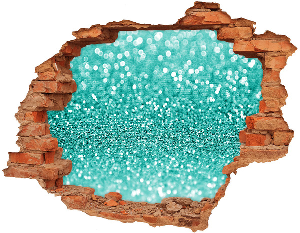 Wandtattoos 3D Optik Loch Sprudelwasser aus einem kleinen Laden