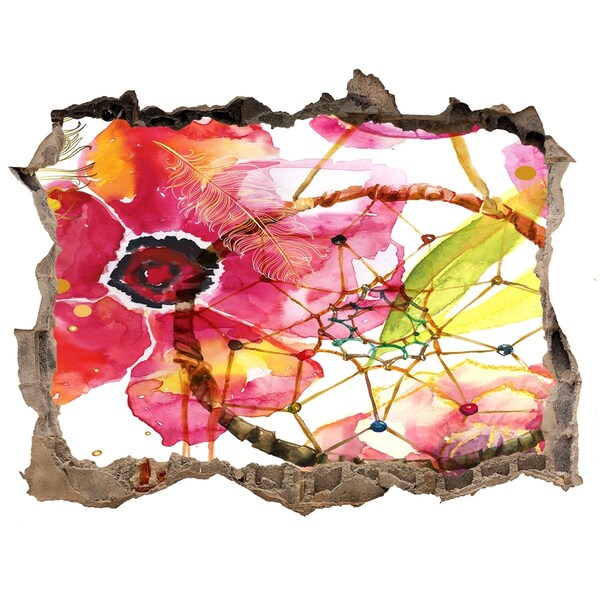 Wandtattoos Loch Loch in der Wand Blumentraum