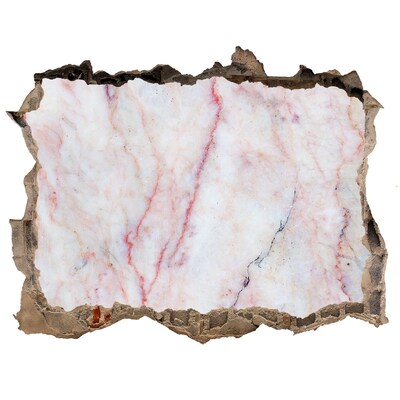 Wandtattoos Loch Ein Steinloch mit Marmor-Innenraum