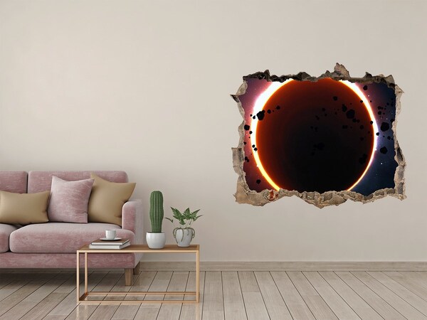 3D Wandsticker Loch Kosmischer Abgrund
