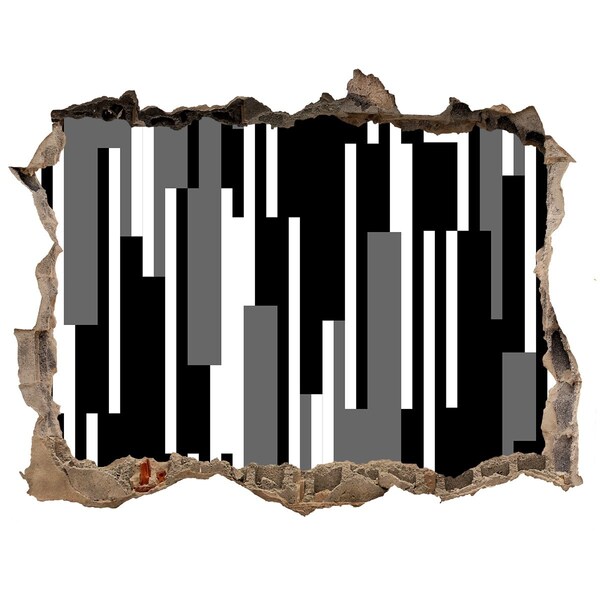 Wandfolien Loch in der Wand Moderne Kunst an der Wand