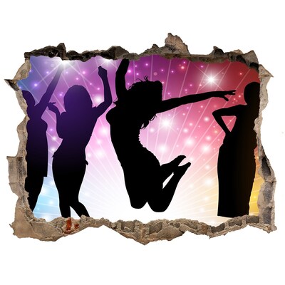 Wandtattoos Loch Tanzen im Rampenlicht