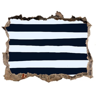 3D Wandsticker Loch Durchbruch in die Tiefen des Meeres