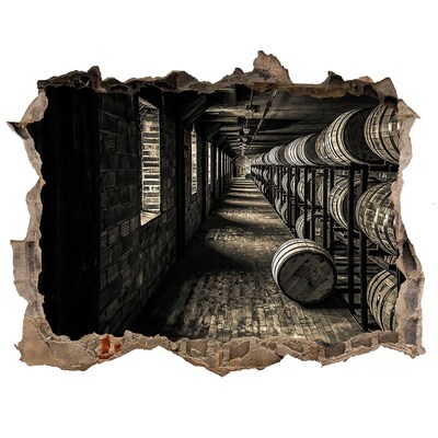 Wandtattoos Loch Innenraum des Fasskellers