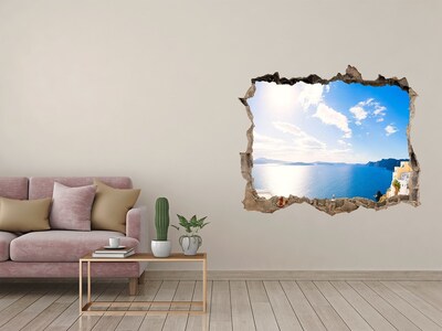 Wandtattoos Loch Meerblick von Griechenland