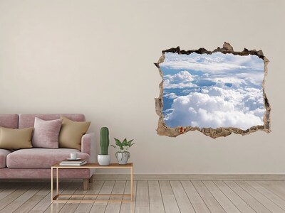 Wandtattoos Loch Wolken am Himmel