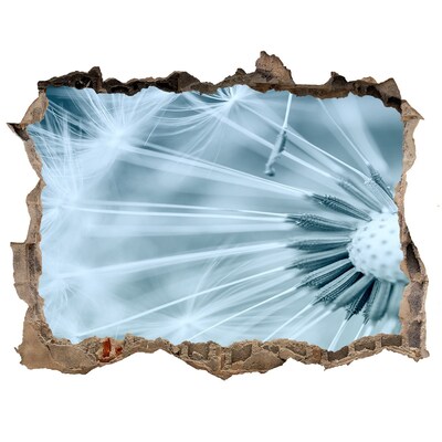 3D Wandtattoos Loch in der Wand Die Blumenwelt hinter der Mauer