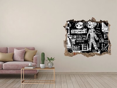 Wandtattoos Mauerdurchbruch Ein künstlerischer Ausdruck der Freiheit