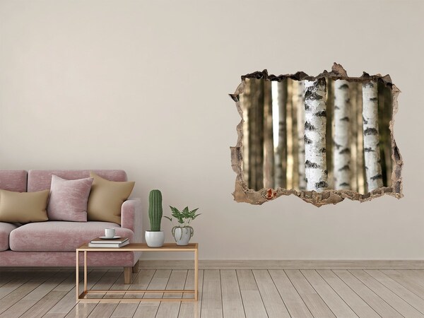 Wandtattoos Loch Eine Waldoase aus Beton