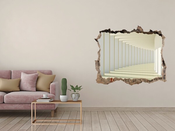 3D Wandsticker Loch Die Illusion des unendlichen Raums