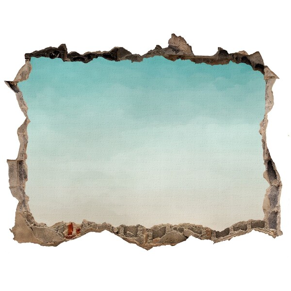 3D Wandsticker Loch Himmel über dem Meer