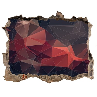 3D Wandtattoos Loch in der Wand Abstraktes Loch in der Wand