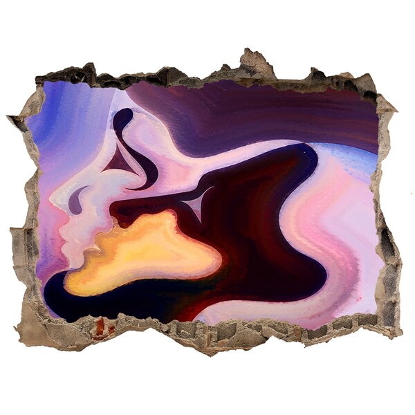 Wandtattoos Loch Sinnliche Gesichter der Liebe