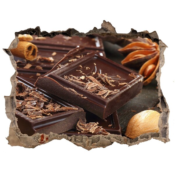 Wandtattoos Mauerdurchbruch Schokoladengenuss