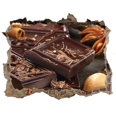 Wandtattoos Mauerdurchbruch Schokoladengenuss