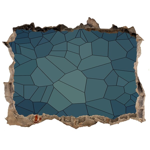 3D Wandtattoos Loch in der Wand Das Innere der Felsenhöhle